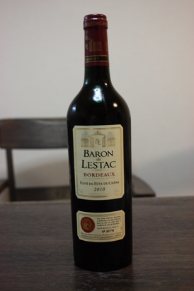 120825_Baron de Lestac Bordeaux Rouge_02.JPG